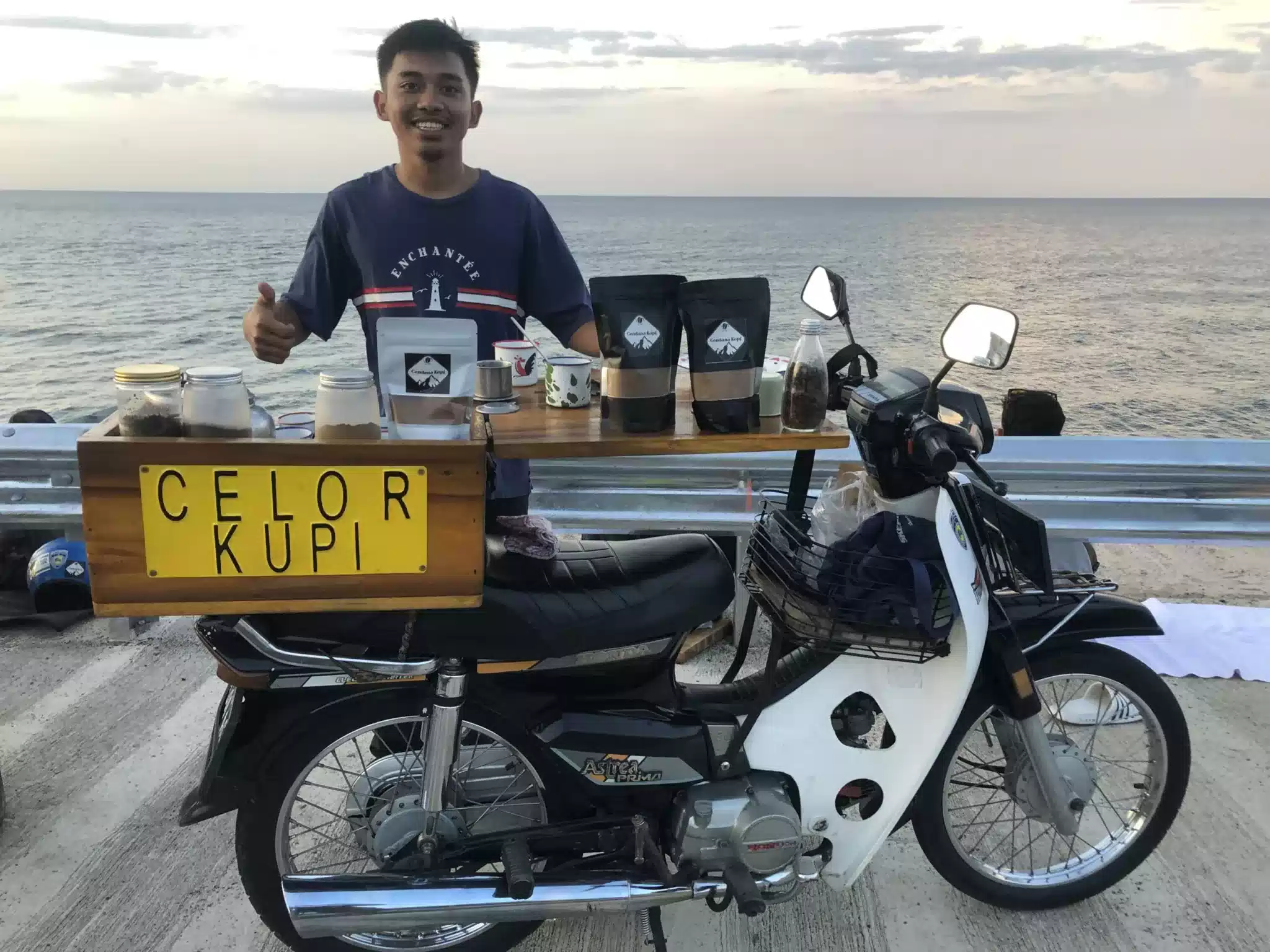 Konsep Kopi Motoran Versi Anak Muda