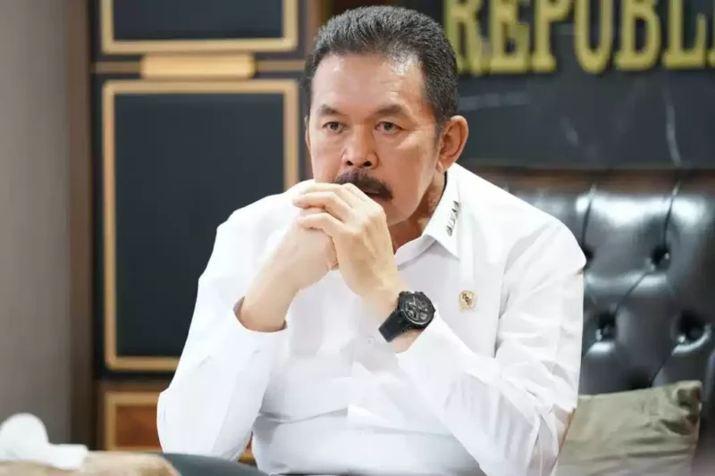 Keterangan foto : Jaksa  Agung ST Burhanudin, Senin (1/1/2024) 