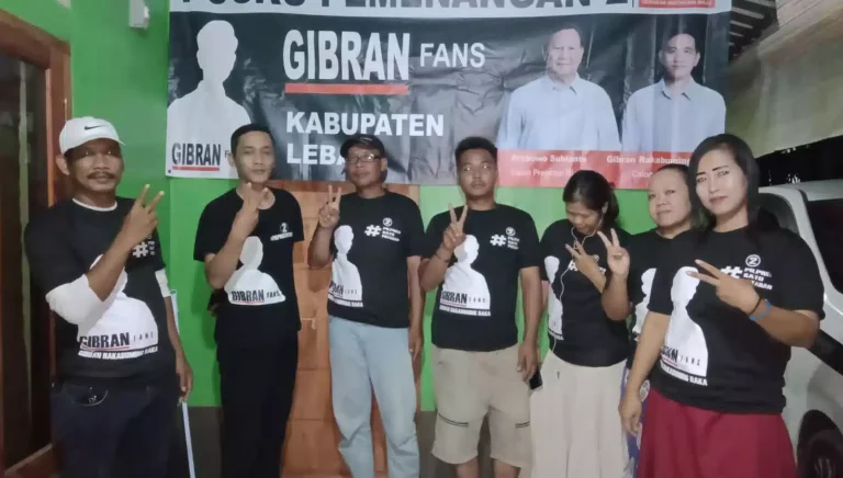 Tancap Gas, Relawan Gibran Fans Lebak Dirikan Posko Pemenangan di 28 Kecamatan Tancap Gas, Relawan Gibran Fans Lebak Dirikan Posko Pemenangan di 28 Kecamatan