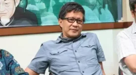 Keterangan foto : Pengamat politik Rocky Gerung berpendapat tentang adanya kemungkinan kubu Anies Baswedan dan kubu Ganjar Pranowo bersatu untuk menghadapi kecurangan yang mungkin terjadi pada Pilpres 2024.