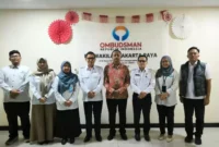 Keterangan foto : Ombudsman RI Perwakilan Jakarta Raya menerima kunjungan dari Kepala LPP RRI Jakarta Ahmad Bahri didampingi oleh Istiqomah selaku JFT bidang Program, A. Muhadjar selaku JFT bidang Pemberitaan dan Ady Arman selaku Staff pada Senin pagi (08/01/2024)