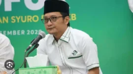 Keterangan foto : Sekretaris Jenderal Partai Kebangkitan Bangsa (PKB), Hasanuddin Wahid, S.Ag., M.Hum., angkat bicara terkait dengan tudingan bagi-bagi uang yang dialamatkan kepada Caleg DPR RI asal PKB, Camellia Hj. Panduwinata Lubis, SE, M.I.Kom, Selasa (9/1/2024)