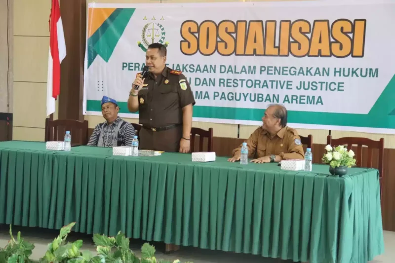 Keterangan foto : Kejaksaan Negeri (Kejari) Bontang melaksanakan kegiatan sosialisasi terkait peran Jaksa dalam penegakan hukum terpadu baik itu penanganan masalah Pemilu oleh Gakkumdu, Rabu (10/1/2024)