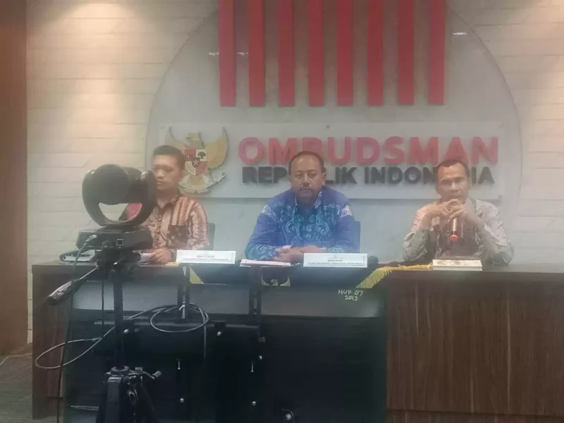 Keterangan foto : Kepala Ombudsman Perkawilan Jakarta Raya, Dedy Irsan,  Kamis (11/1/2024)