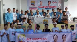 Keterangan foto : Relawan All Cipayung dan Alumni Aktivis Kelompok Cipayung melakukan konsolidasi bersama kawan kawan genz milenial, Senin (15/1/2024)
