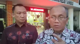 Keterangan foto : tim kuasa hukum dari terdakwa yaitu Gunadi Wibakso dan Ridho Junaidi, Selasa (16/1/2024)