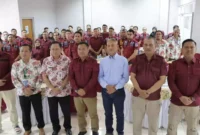 Keterangan foto : Lapas Narkotika Kelas IIA Gunung Sindur menggelar Rapat Anggota ke-9 Tahun Buku 2023 Koperasi Konsumen Pengayoman, Jumat (19/1/2024)