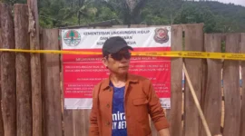 Keterangan foto : Sekjen Matahukum Mukhsin Nasir, Sabtu (20/1/2024) 