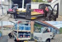 Keterangan foto : Petugas Lapas Cirebon Laksanakan Pengamanan sekitar Area Lingkungan lapas, (Senin, 22/1/2024)