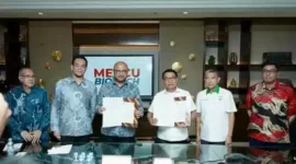 Keterangan foto : HKTI Kolaborasi Bareng Perusahaan Malaysia Demi Tingkatkan Produksi Karet Indonesia, Senin (22/1/2024)