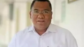 Keterangan foto : Kuasa hukum PT Bumiputera Sekuritas (BPS), Dr. David M.L. Tobing, Senin (22/1/2/24)
