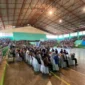 Keterangan foto : Anggota KPU Kota Cirebon Lantik KPPS Lokasi Khusus Lapas Cirebon di Sport Hall Gor Bima Kota Cirebon, (Kamis, 25/1/2024) 