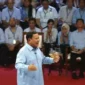 Keterangan foto : Calon Presiden Republik Indonesia Prabowo Subianto, (Jum'at, 26/1/2024) 
