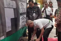 Keterangan foto : Jamintel) Kejaksaan Agung Profesor Reda Manthovani secara resmi meletakan batu pertama pembangunan gedung kantor Jaksa Pengacara Negara (JPN), Jumat, (26/1/24) di Jakarta.