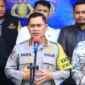 Keterangan foto : Kabaharkam Polri Komjen Mohammad Fadil Imran berpesan agar para anggota untuk menjalankan tugas dengan baik, Senin (29/1/2024)