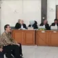 Keterangan foto : Sidang dugaan kasus korupsi akuisisi kontraktor tambang batu bara PT Satria Bahana Sarana (PT SBS) oleh anak perusahaan PT Bukit Asam Tbk kembali masuk persidangan, Selasa (30/1/2024)
