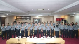 Keterangan foto : Lapas Cirebon Ikuti Pendampingan Penyelesaian SKP dan Penyusunan PAK Bagi Pejabat fungsional