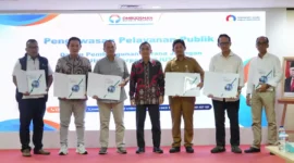 Keterangan foto : Anggota Ombudsman RI, Hery Susanto saat Penyampaian Hasil Investigasi pada Selasa (30/1/2024) di Kantor Ombudsman RI Jakarta Selatan.