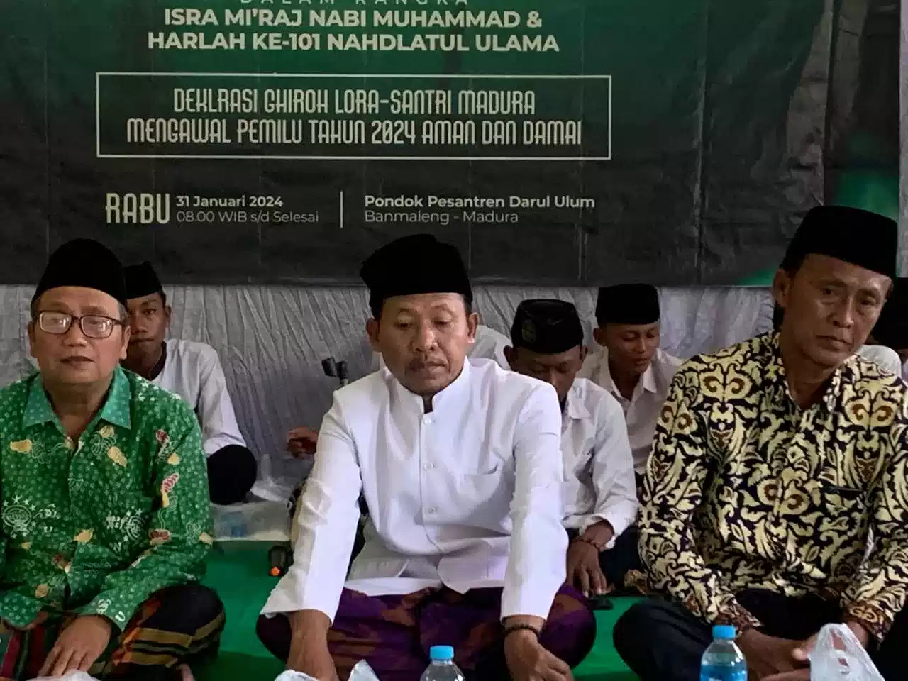 Deklarasi Pemilu 2024 Damai, Lora Santri Madura Gelar Istighosah dan Dzikir Akbar I Teras Media