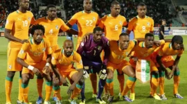 Keterangan foto : Kesebelasan Tim Nasional Pantai Gading (Ivory Coast) di Piala Afrika 2024