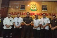 Keterangan foto : Kepala Kantor BPJS Ketenagakerjaan bertemu dengan Kepala Kejaksaan Negeri Jakarta Pusat dan Jaksa Pengacara Negara, Sabtu (23/2/2024)