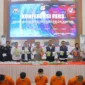 Keterangan foto : Direktorat Reserse Narkoba Polda Lampung berhasil melakukan Pengungkapan Kasus Tindak Pidana Narkotika Jenis Shabu Seberat 38,19 Kilogram periode bulan Januari 2024.