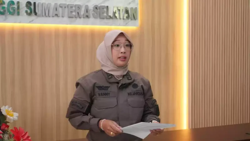 Keterangan foto : Kasi Penkum Kejati Sumsel Vanny Yulia Eka Sari, Jumat (2/2/2024)