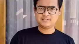 Keterangan foto : CEO Presisinews.id Egi Hendrawan buka suara tentang pernyataan Tom Lembong terkait Timnas AMIN Menolak dibangunnya Ibu Kota Negara di Paser Kalimantan Timur, Jumat (2/2/2024)