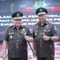Keterangan foto : Dr R Narendra Jatna resmi menjabat sebagai Kepala Kejaksaan Tinggi (Kajati) DKI Jakarta menggantikan Prof Dr Reda Mathovani, Selasa (6/2/2024)