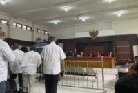 Keterangan foto : Sidang dugaan kasus korupsi akuisisi kontraktor tambang batu bara PT Satria Bahana Sarana (SBS) oleh anak perusahaan PT Bukit Asam Tbk (PTBA) yaitu PT Bukit Multi Investama (BMI) kembali digelar, Selasa (6/2/2024)