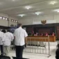 Keterangan foto : Sidang dugaan kasus korupsi akuisisi kontraktor tambang batu bara PT Satria Bahana Sarana (SBS) oleh anak perusahaan PT Bukit Asam Tbk (PTBA) yaitu PT Bukit Multi Investama (BMI) kembali digelar, Selasa (6/2/2024)