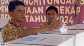 Keterangan foto : Kantor Wilayah Kementerian Hukum dan Hak Asasi Manusia (Kanwil Kemenkumham) Provinsi Kalimantan Barat memastikan sebanyak 5.091 Warga Binaan Pemasyarakatan (WBP) mendapatkan hak pilih dalam Pemilihan Umum atau Pemilu 2024.
