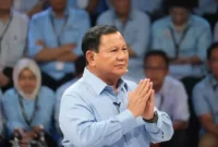 Keterangan foto : Pasangan calon presiden-wakil presiden nomor urut 2 Prabowo Subianto-Gibran Rakabuming Raka mengakhiri masa kampanye dengan Pesta Rakyat di Stadion Gelora Bung Karno (GBK), Jakarta, kemarin (10/2)