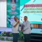 Keterangan foto : Kepala Kantor Kementerian Hukum dan HAM Jawa Barat R. Andika Dwi Prasetya Bersama Anggota KPU Jawa Barat, (Jum'at, 9/2/2024) 