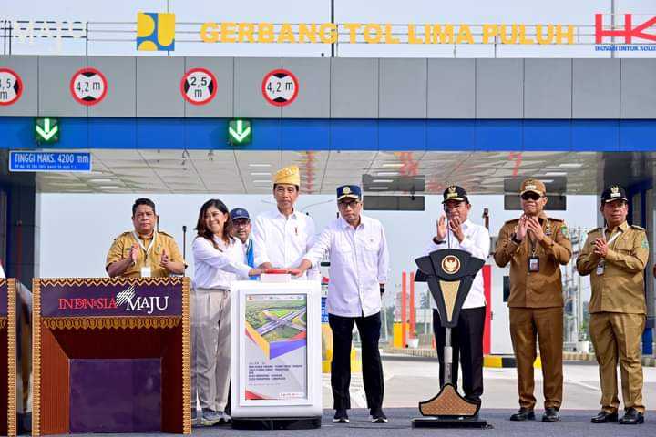 Presiden Jokowi Resmikan Tol Didampingi Meutya Hafid di Sumut I Teras Media