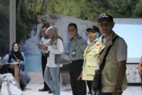 Keterangan foto : Petugas KPPS Lapas Cirebon Beserta Para Tim Pengamanan,