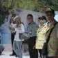 Keterangan foto : Petugas KPPS Lapas Cirebon Beserta Para Tim Pengamanan, 