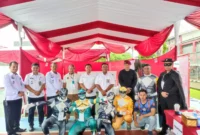 Keterangan foto : Pesta Demokrasi Pemilihan Umum (Pemilu) 2024 di Lembaga Pemasyarakatan (Lapas) Narkotika Kelas IIA Gunung Sindur berjalan sukses dan aman, Rabu (14/2/2024)