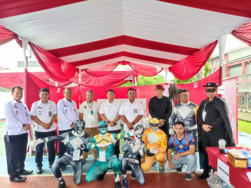 Keterangan foto : Pesta Demokrasi Pemilihan Umum (Pemilu) 2024 di Lembaga Pemasyarakatan (Lapas) Narkotika Kelas IIA Gunung Sindur berjalan sukses dan aman, Rabu (14/2/2024) 