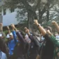 Keterangan foto ; Aliansi Mahasiswa Provinsi Banten Desak KPU Lakukan Pemungutan Suara Ulang, Rabu (21/2/2024) 
