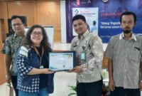 Keterangan foto : Lapas Narkotika Kelas IIA Gunung Sindur menerima penghargaan sebagai Peringkat Terbaik Ke-2 Atas Capaian IKPA Satker Pagu DIPA Kecil Sampai Dengan 20 M Lingkup KPPN Bogor, Kamis (22/02).