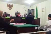 Keterangan foto : Sidang di pengadilan Kasus Dugaan Pencaplokan Tanah Warga Desa Jayasari Yang Melibatkan Mantan Bupati Lebak Memasuki Babak Baru, (Selasa, 27/2/2024)