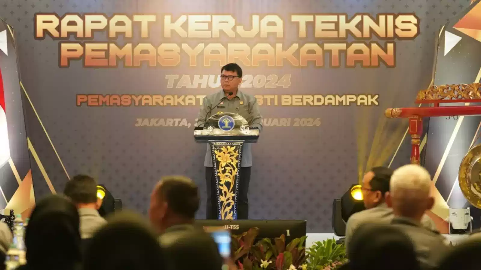 Dirjenpas Reynhard Buka Rakernis Permasyarakatan 2024, Begini Pesan Pentingnya I Teras Media