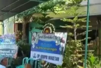 Keterangan foto : Anggota Kelompok Penyelenggara Pemungutan Suara (KPPS) di Kelurahan Maospati, Kecamatan Maospati, Kabupaten Magetan, Jawa Timur meninggal dunia.