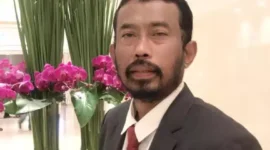 Keterangan foto : Pengusaha mebel asal Jepara yang akan mencalonkan sebagai Bupati, Chaerul Mushonif, Jumat (23/2/2024) 