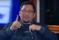 Keterangan foto : Pakar Hukum Tata Negara Universitas Andalas (Unand) Padang, Feri Amsari mengungkapkan, Pemilu 2024 telah menipu ratusan juta rakyat Indonesia, Senin (19/2/2024)