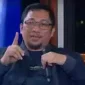 Keterangan foto : Pakar Hukum Tata Negara Universitas Andalas (Unand) Padang, Feri Amsari mengungkapkan, Pemilu 2024 telah menipu ratusan juta rakyat Indonesia, Senin (19/2/2024) 