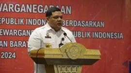 Keterangan foto : Kepala Kanwil Kemenkumham Kalimantan Barat Muhammad Tito Andrianto, Senin (24/2/2024) 