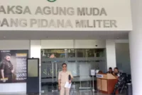Keterangan foto : Sekjen Mata hukum Mukhsin Nasir saat berada di Kejaksaan Agung RI, Rabu (13/3/2024)