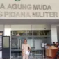 Keterangan foto : Sekjen Mata hukum Mukhsin Nasir saat berada di Kejaksaan Agung RI, Rabu (13/3/2024) 